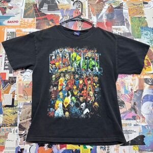 Marvel Comics Superheroes Civil War‎ Graphic T Shirt XL Vintage Retro Comic Con